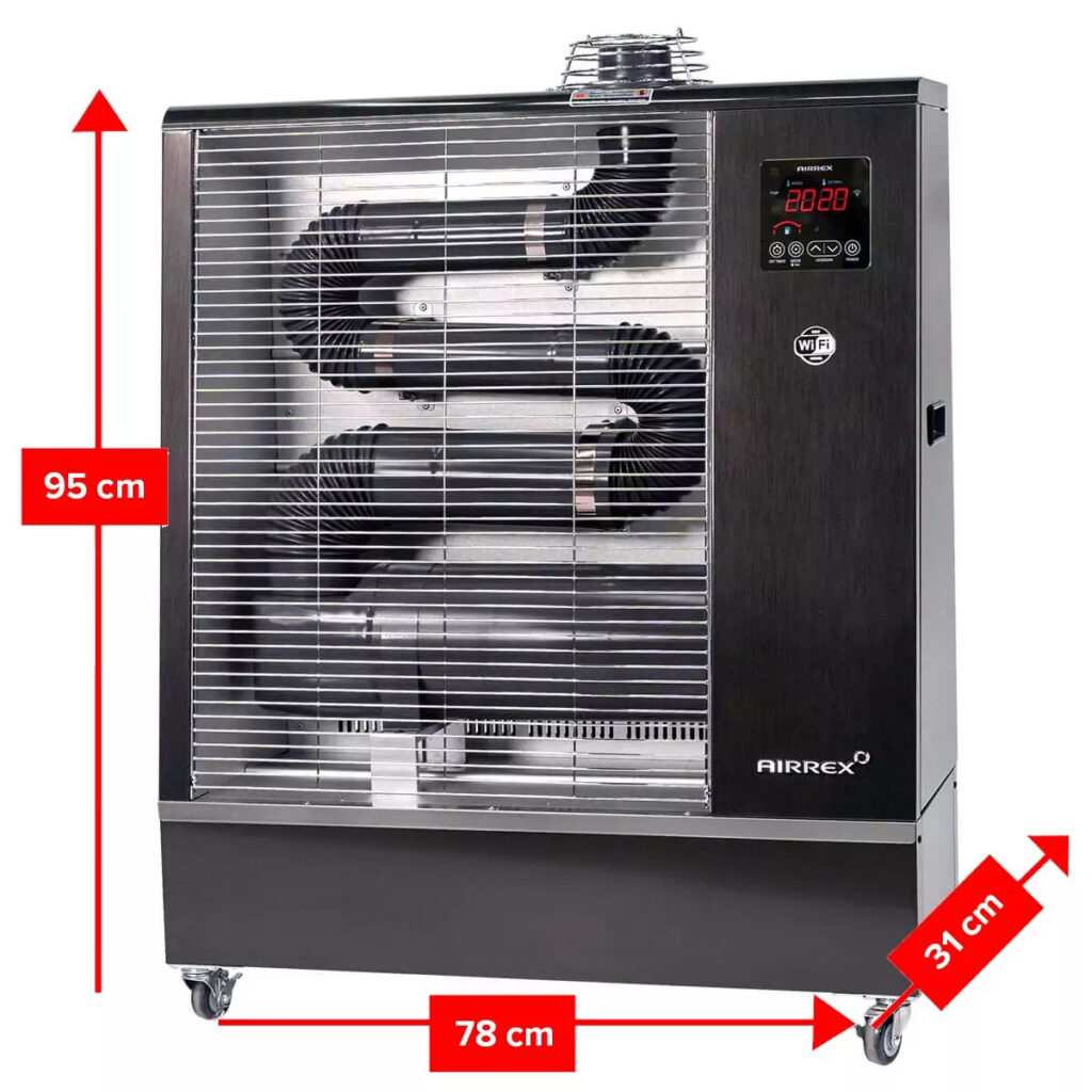 Airrex AH-200i – 13 kW Infrarood Verwarming | Infraroodkachels Huren | Airrex & Thermomobile | Snelle Levering – Energorent