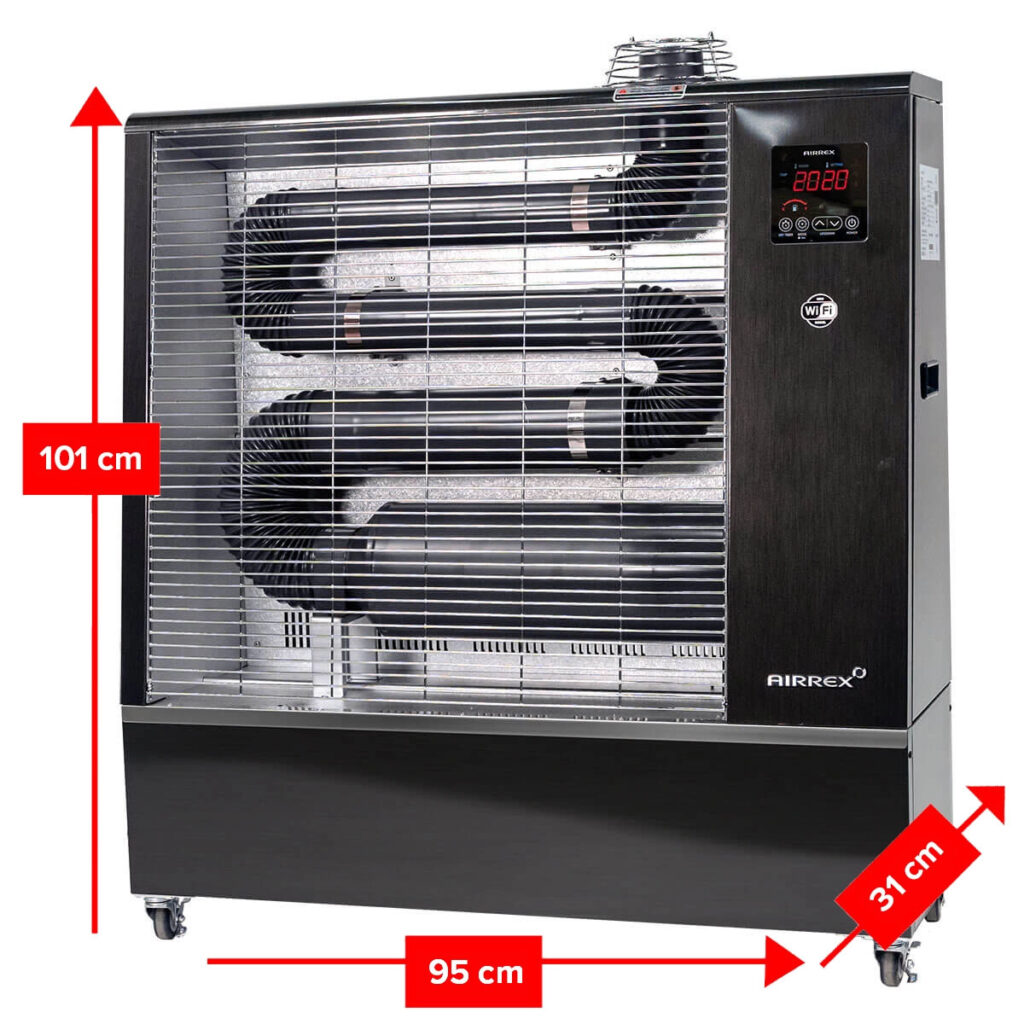 Airrex AH-300i | Infraroodkachels Huren | Airrex & Thermomobile | Snelle Levering – Energorent